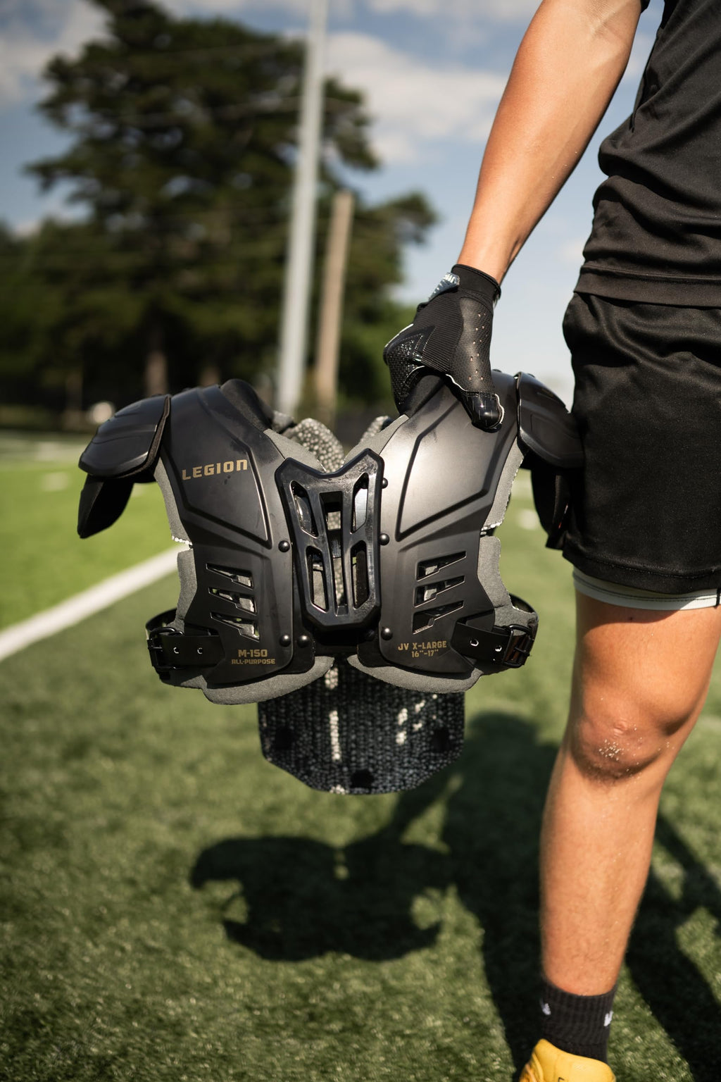 M-150 Junior Varsity Football Shoulder Pads, Patents Pending, Lightweight, Optimized Mobility, Enhanced Impact Protection, Industry-Best Ventilation and Cooling