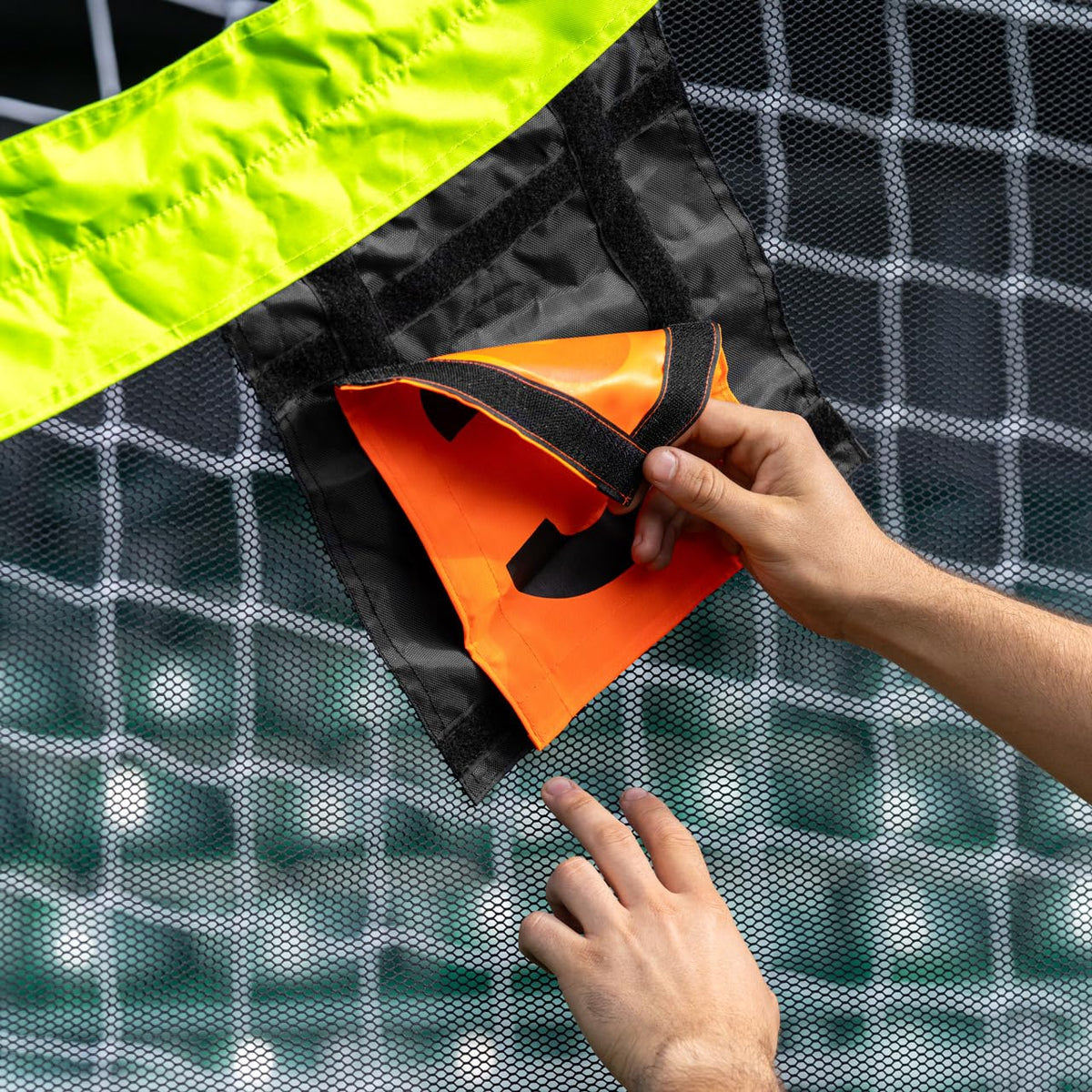 FORZA Hockey Goal Target Sheets 12ft x 6ft |Durable, Weatherproof, Shooting Aid for Accuracy Training |Available in Standard, Academy, Pro, and Pro+ Models