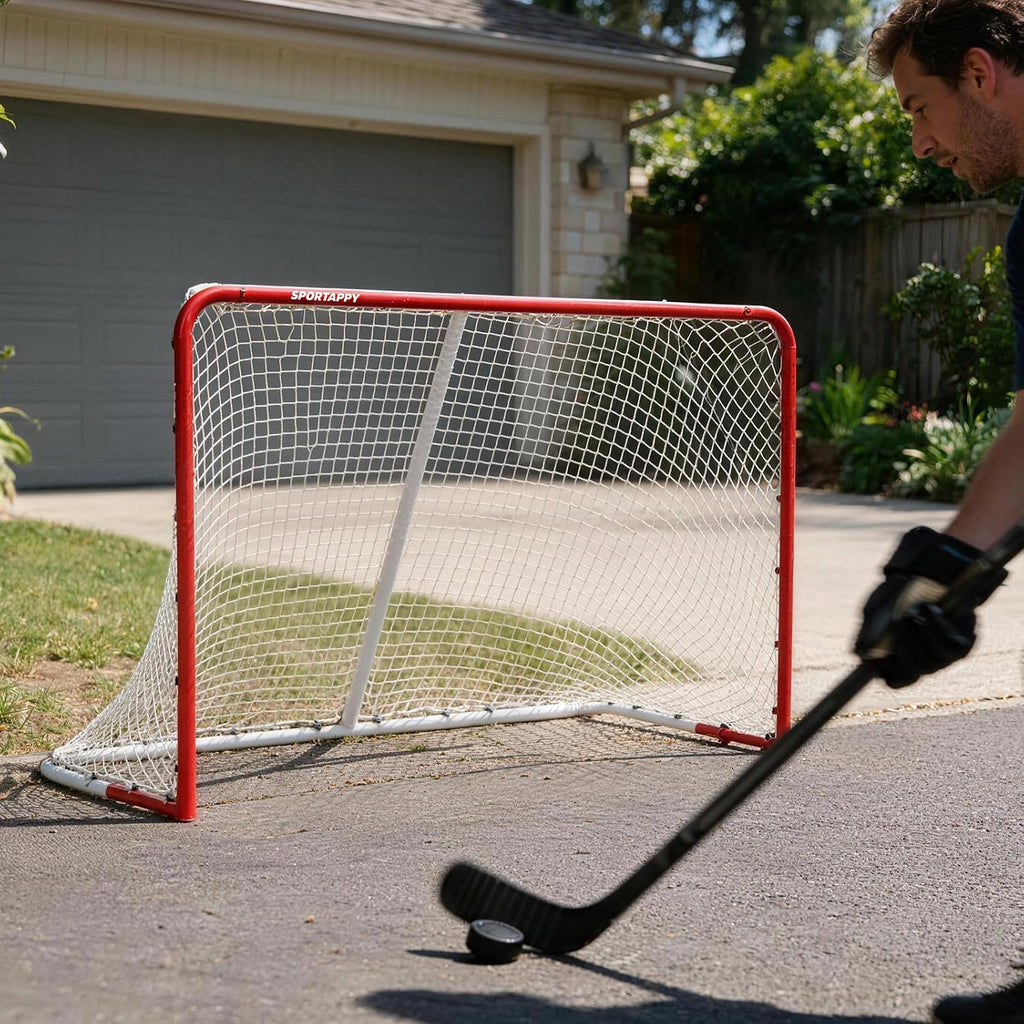Hockey Goal 54x44, 72x48 Inch - Professional Ice Hockey Net