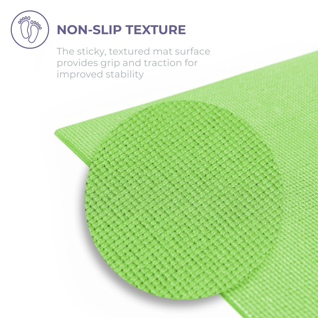 Voyage 5mm Studio Yoga Mats, 10 Pack, 72x24in