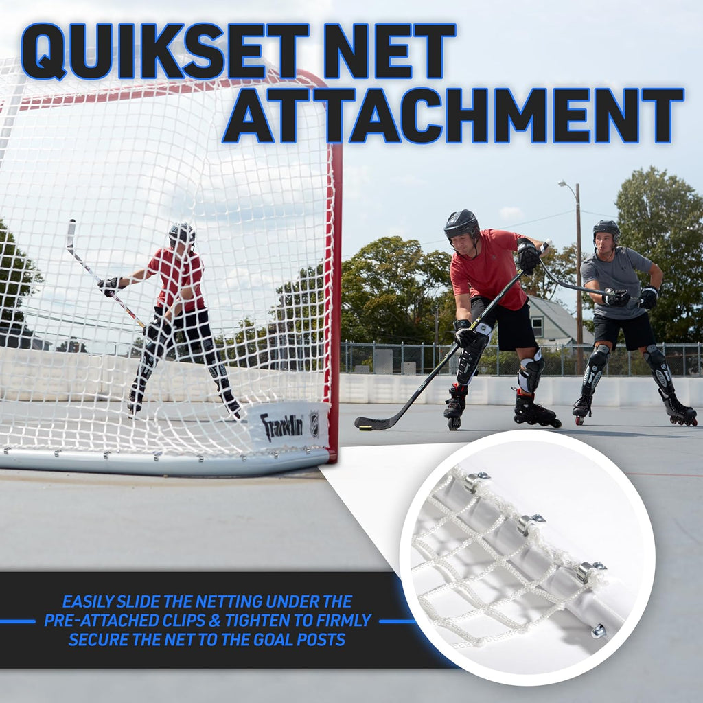 Franklin Sports NHL Quikset Steel Hockey Goal - 72"