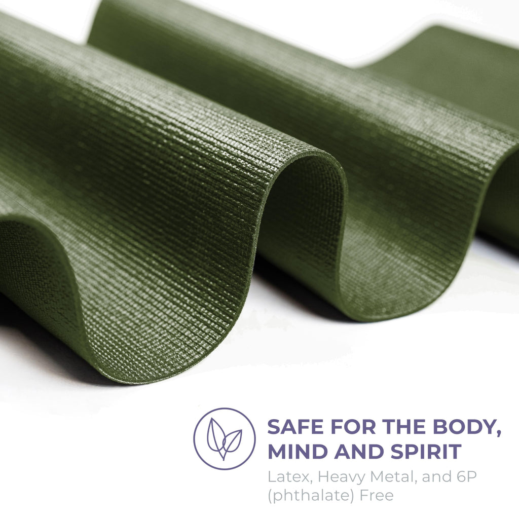 Voyage 5mm Studio Yoga Mats, 10 Pack, 72x24in