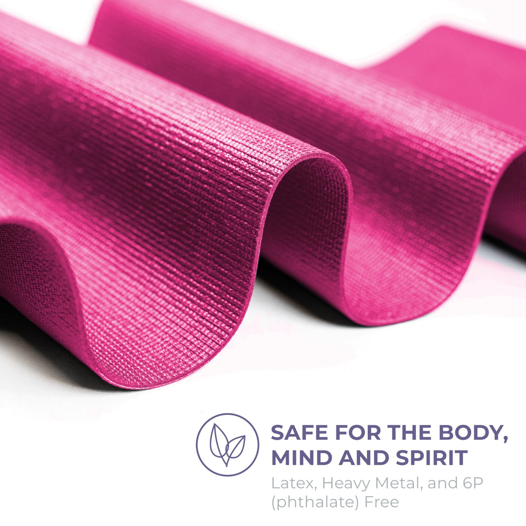 Voyage 5mm Studio Yoga Mats, 10 Pack, 72x24in