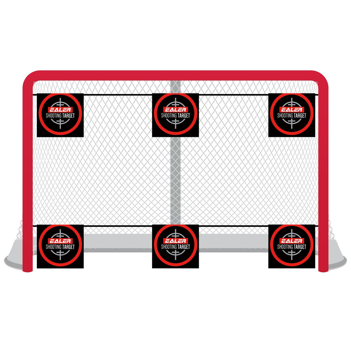 EALER Heavy Duty Hockey Training System â Goals, Backstops & Shooting Practice Nets for Ice & Street Hockey