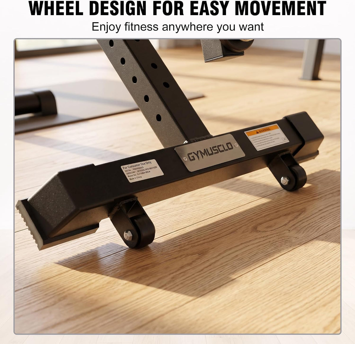 4-in-1 Leg Extension and Curl Attachment for Home Gym