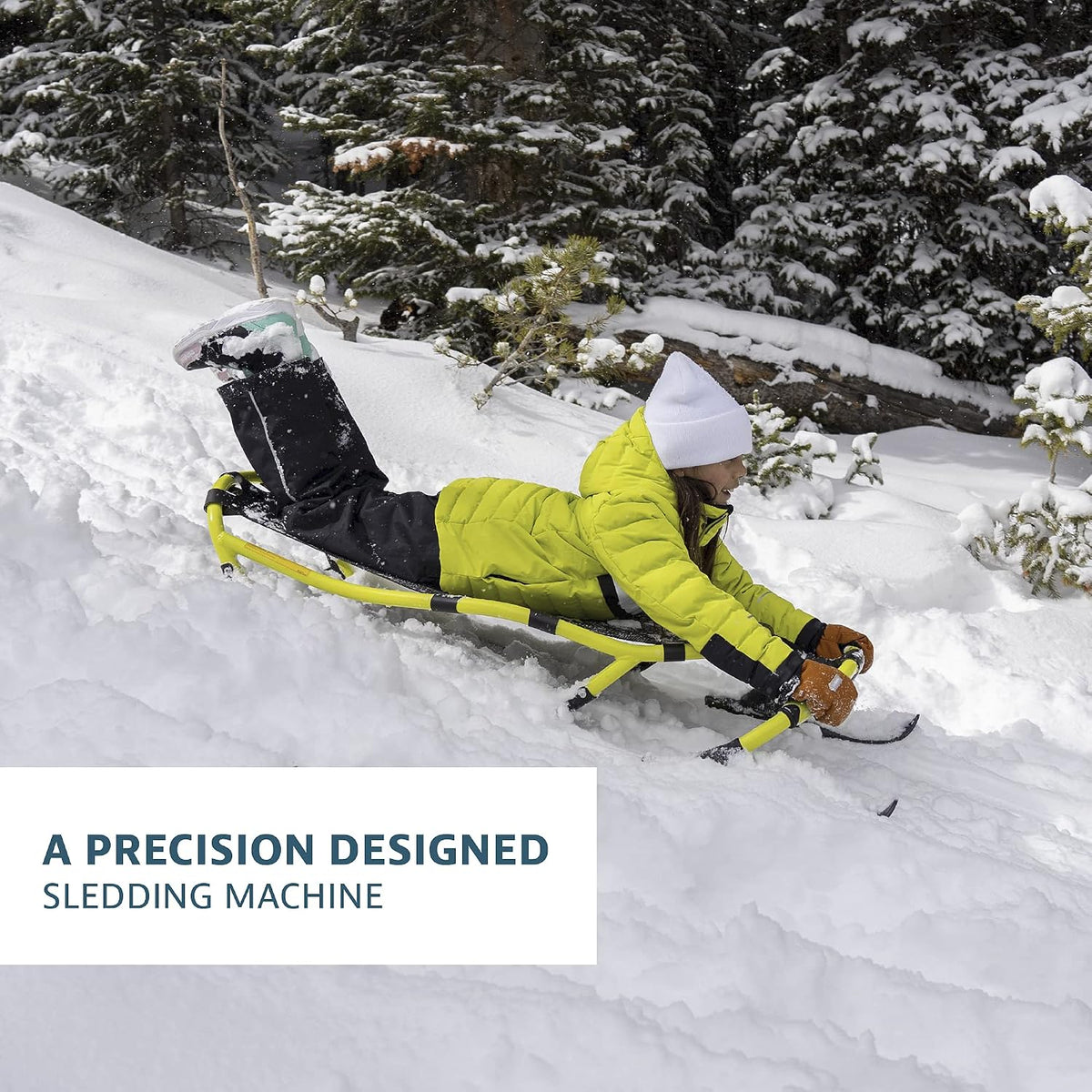 Yukon Charlie's Hammerhead Pro HD Sled | Single Rider, Speed and Steering Control, 52-inch x 22-inch