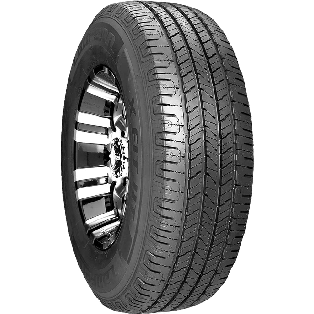 Set of 4 (FOUR) Laufenn (by Hankook) X Fit HT 225/70R15 100T A/S All Season Tires Fits: 2005 Ford Escape XLT, 2000 Jeep Wrangler Sahara