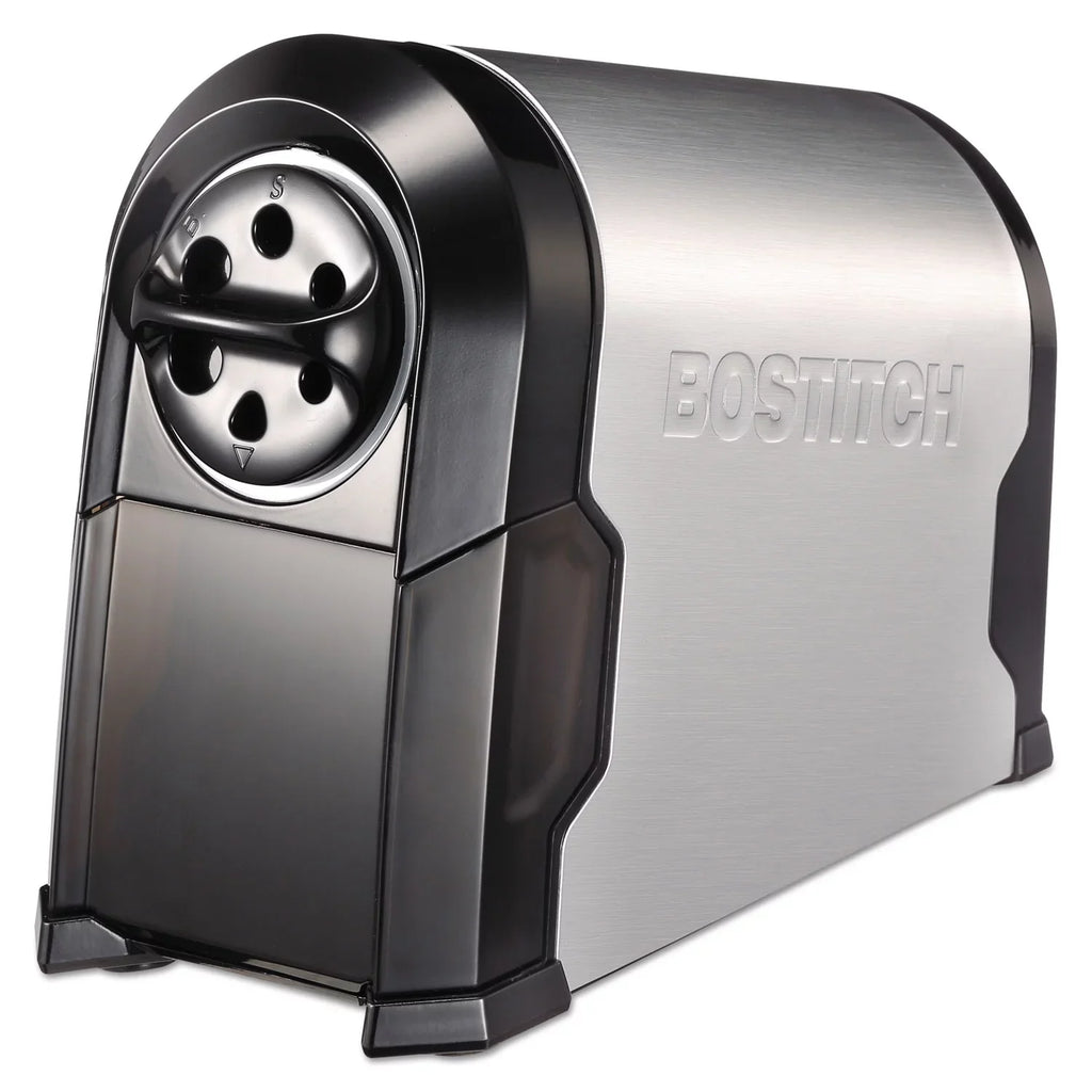 Stanley Bostitch Super Pro Glow Commercial Electric Pencil Sharpener, Ac-powered, 6.13" X 10.63" X 9", Dark