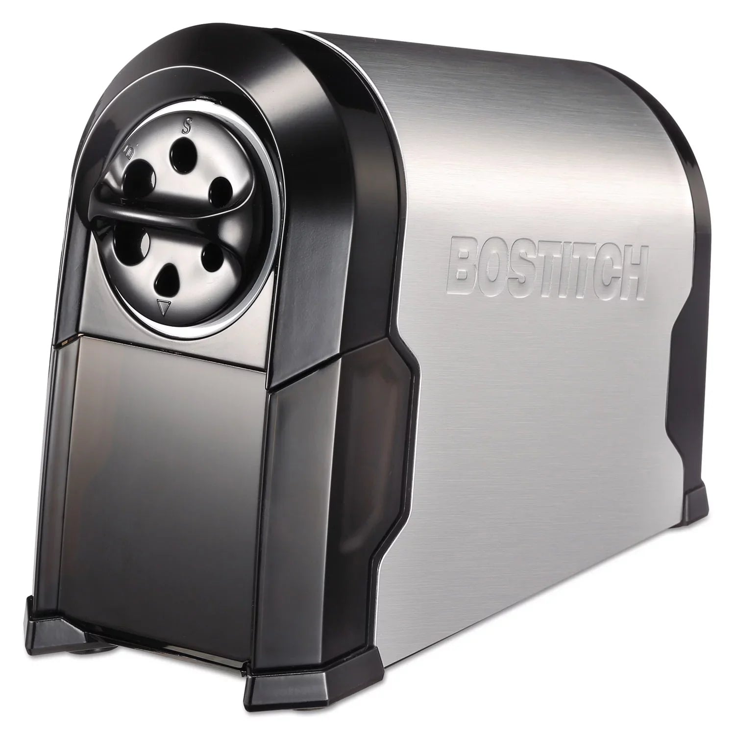 Stanley Bostitch Super Pro Glow Commercial Electric Pencil Sharpener, Ac-powered, 6.13" X 10.63" X 9", Dark