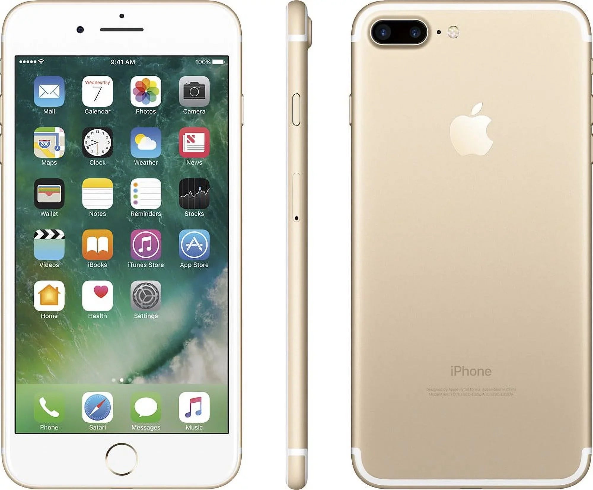 Restored iPhone 7 Plus 256GB, Gold - Unlocked GSM (Refurbished)