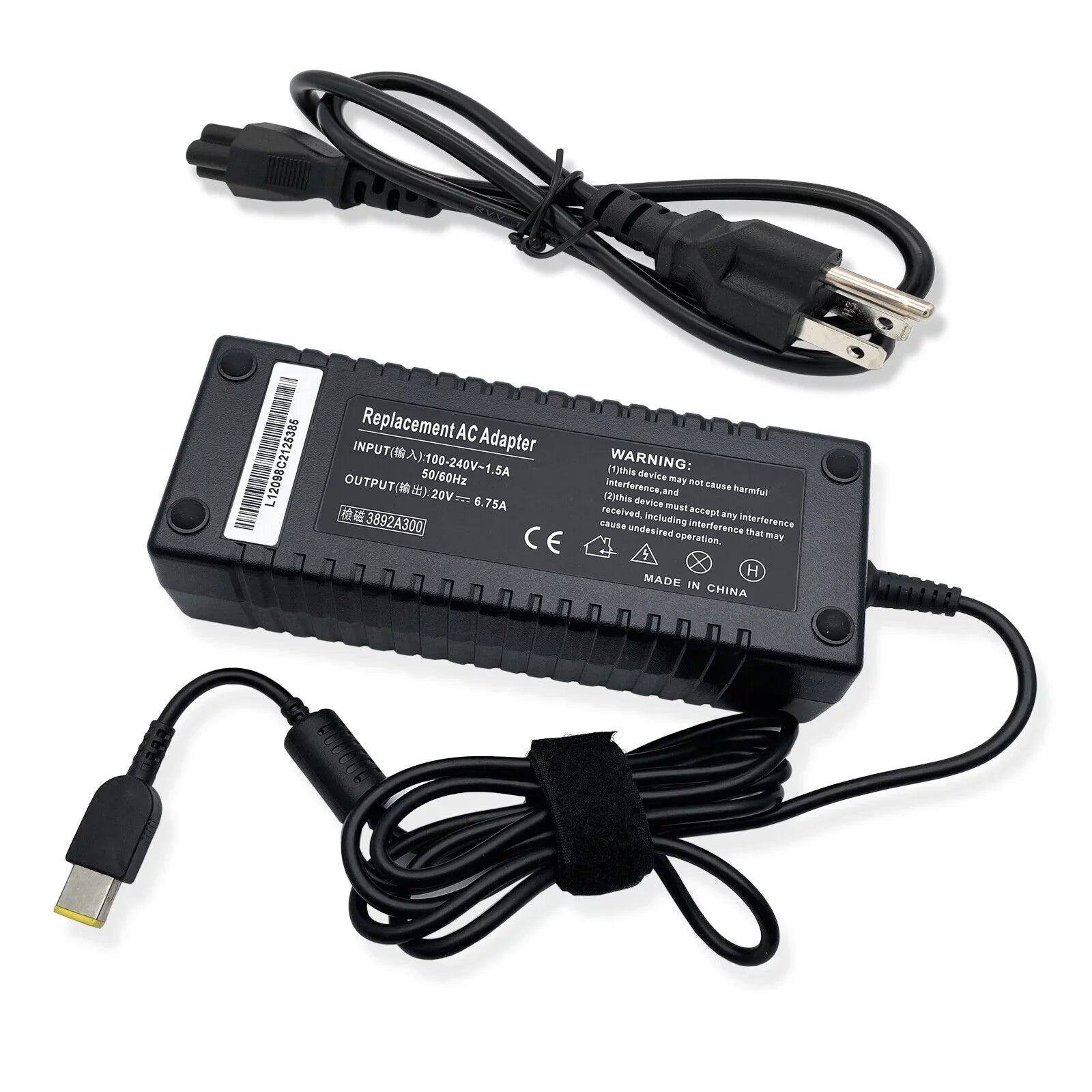 20V AC Adapter Charger Power Cord for Lenovo Legion Y520 Y520-15IKB Y520-15IKBN