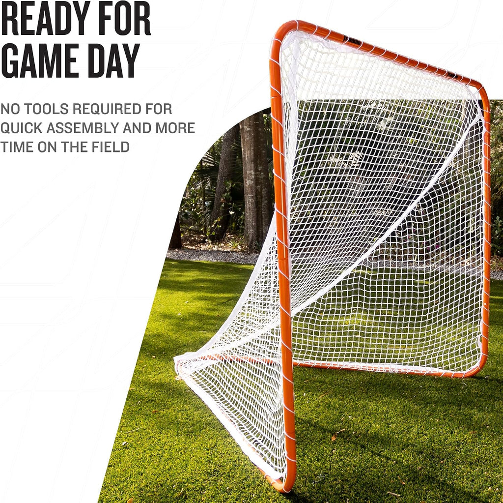 Franklin Sports Franklin Sports Backyard Lacrosse Goal - Kids + Adult Lacrosse Training Net - Lacrosse Training Equipment - Perfect for Youth + Adult Training