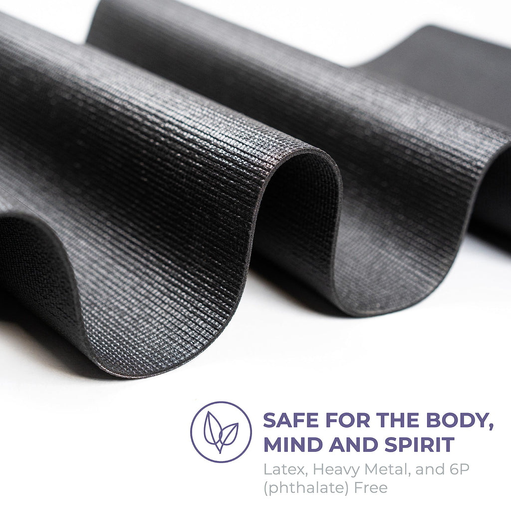 Voyage 5mm Studio Yoga Mats, 10 Pack, 72x24in