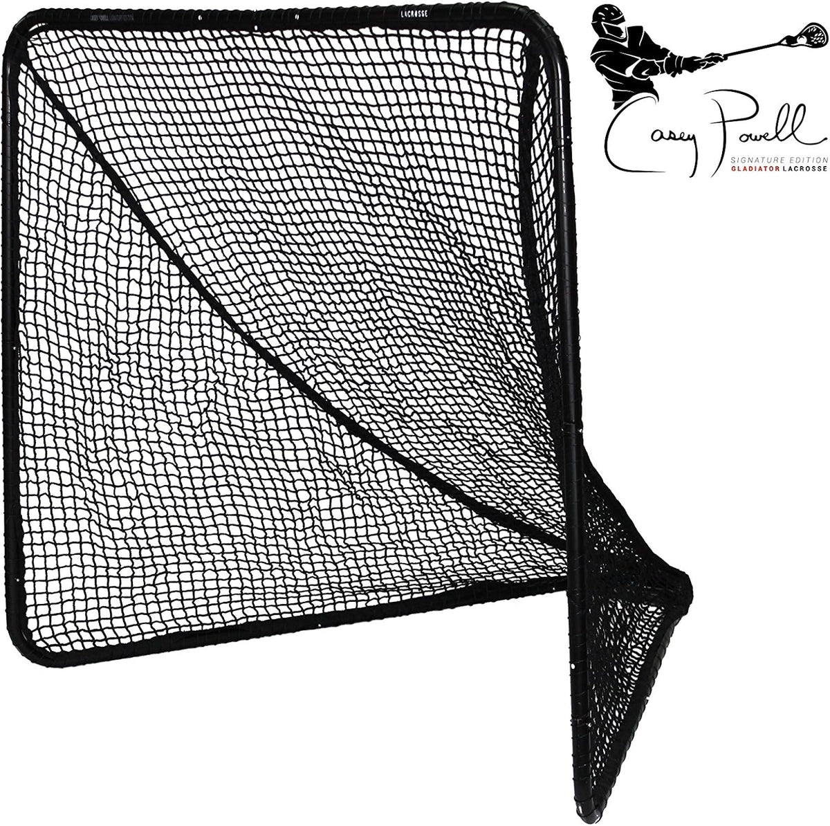 Gladiator Lacrosse Gladiator Official Lacrosse Goal Net - Casey Powell Signature Edition, 852624005059