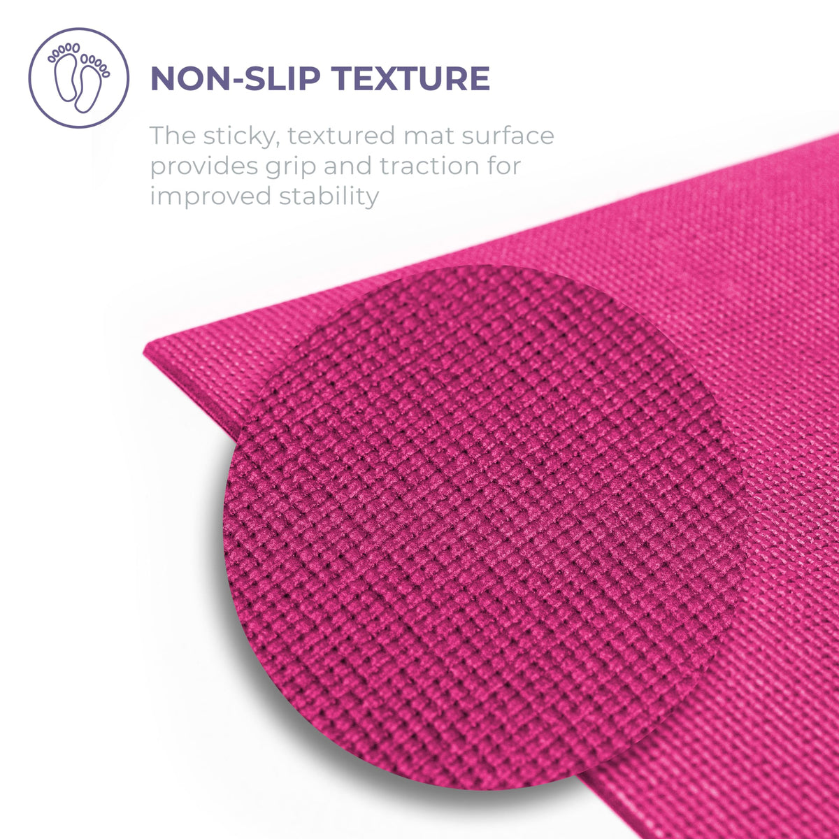 Voyage 5mm Studio Yoga Mats, 10 Pack, 72x24in