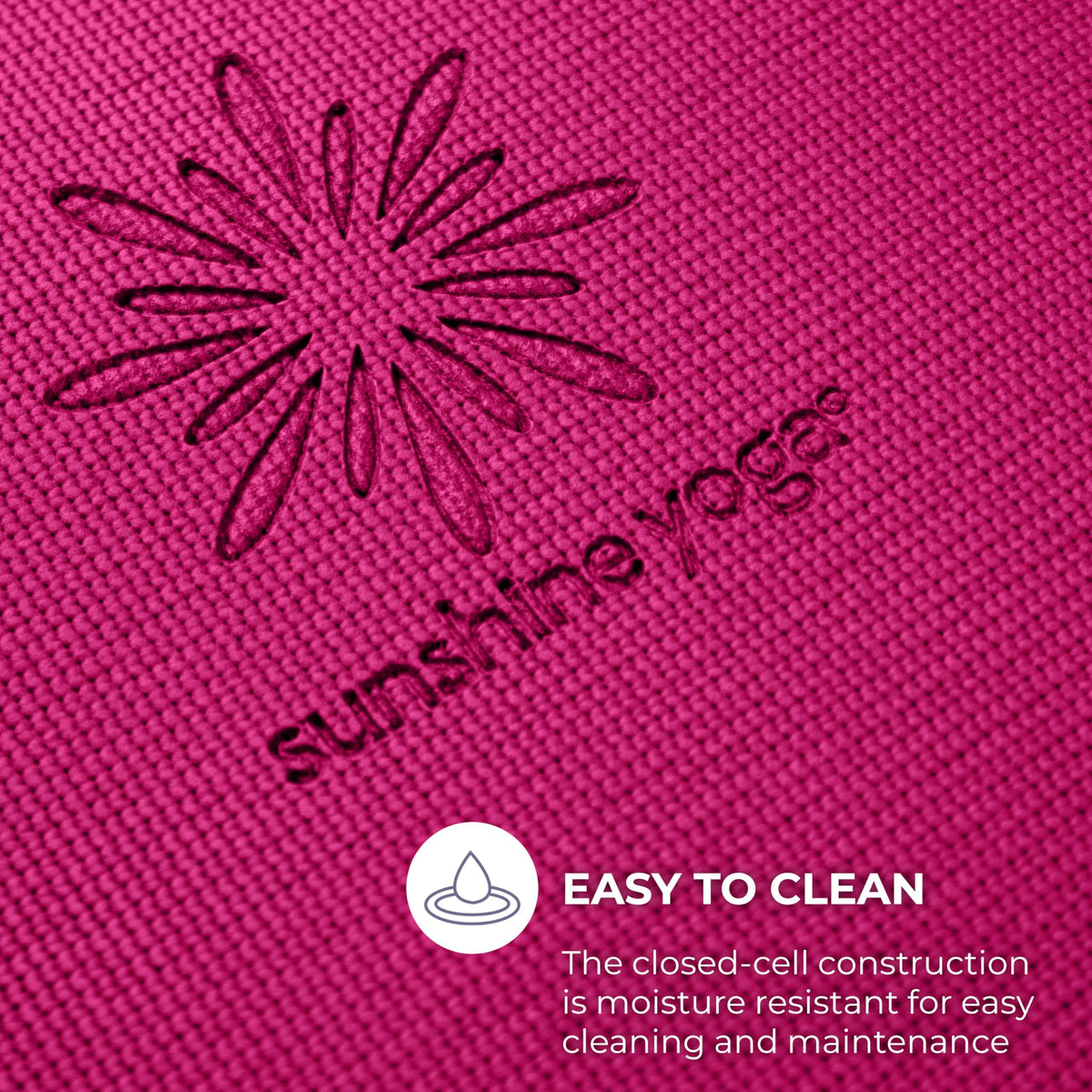 Voyage 5mm Studio Yoga Mats, 10 Pack, 72x24in