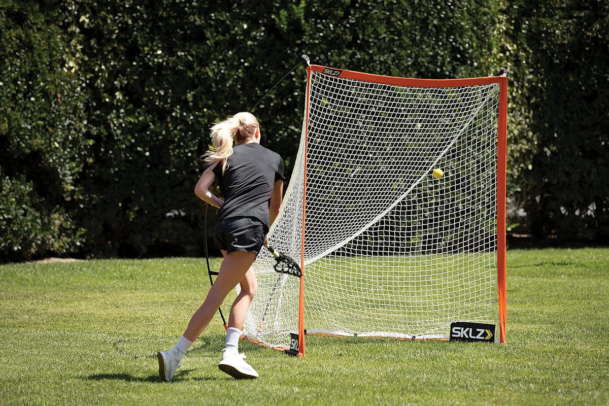 SKLZ Quickster Regulation Lacrosse Goal, 6 x 6 Feet