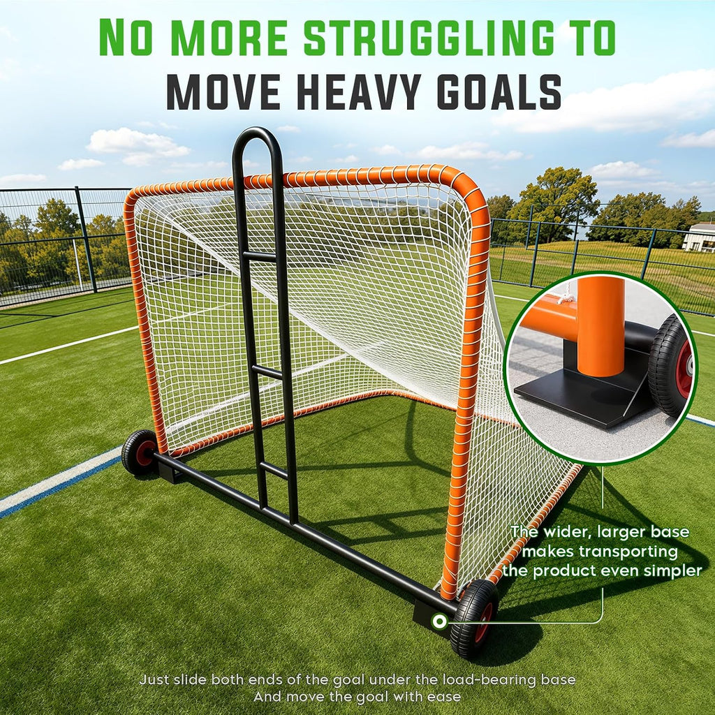 Field Hockey Goal Dolly Cart, Heavy Duty Goal Mover
