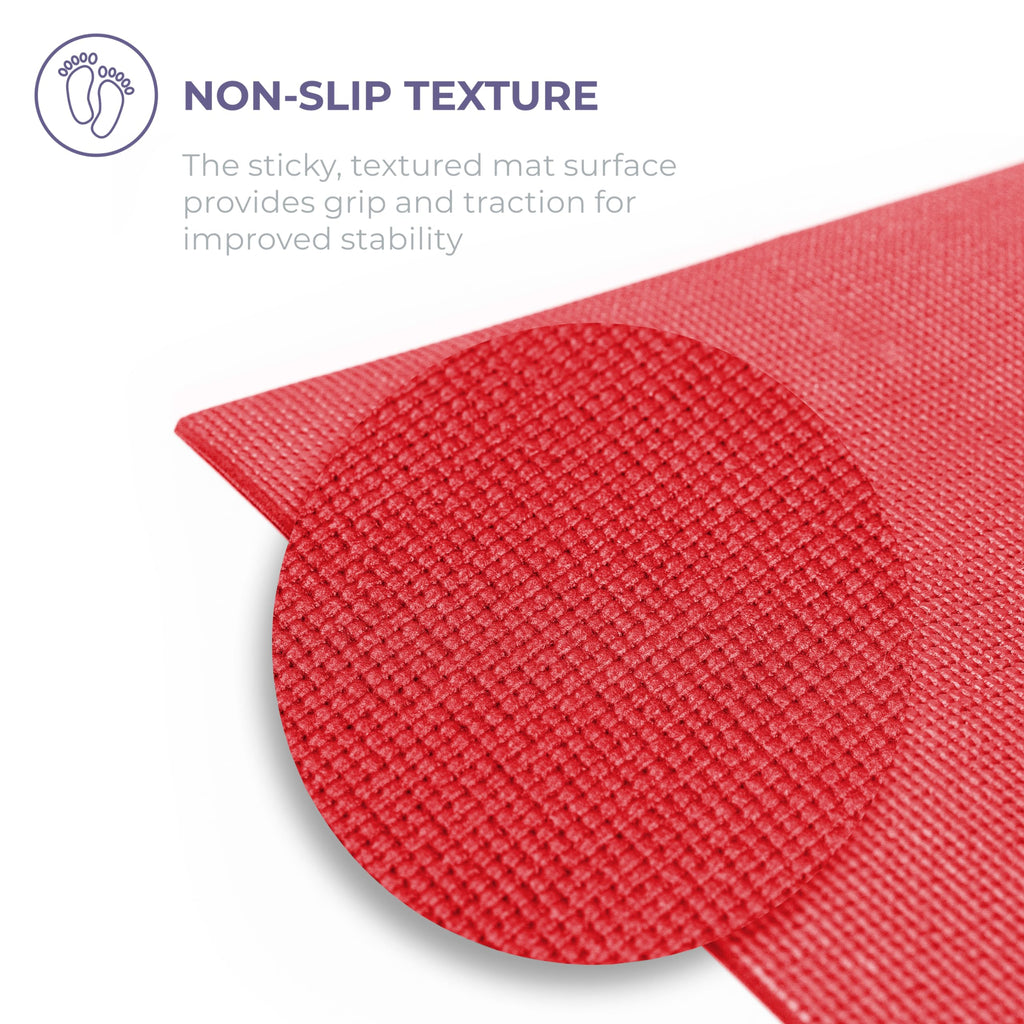 Voyage 5mm Studio Yoga Mats, 10 Pack, 72x24in