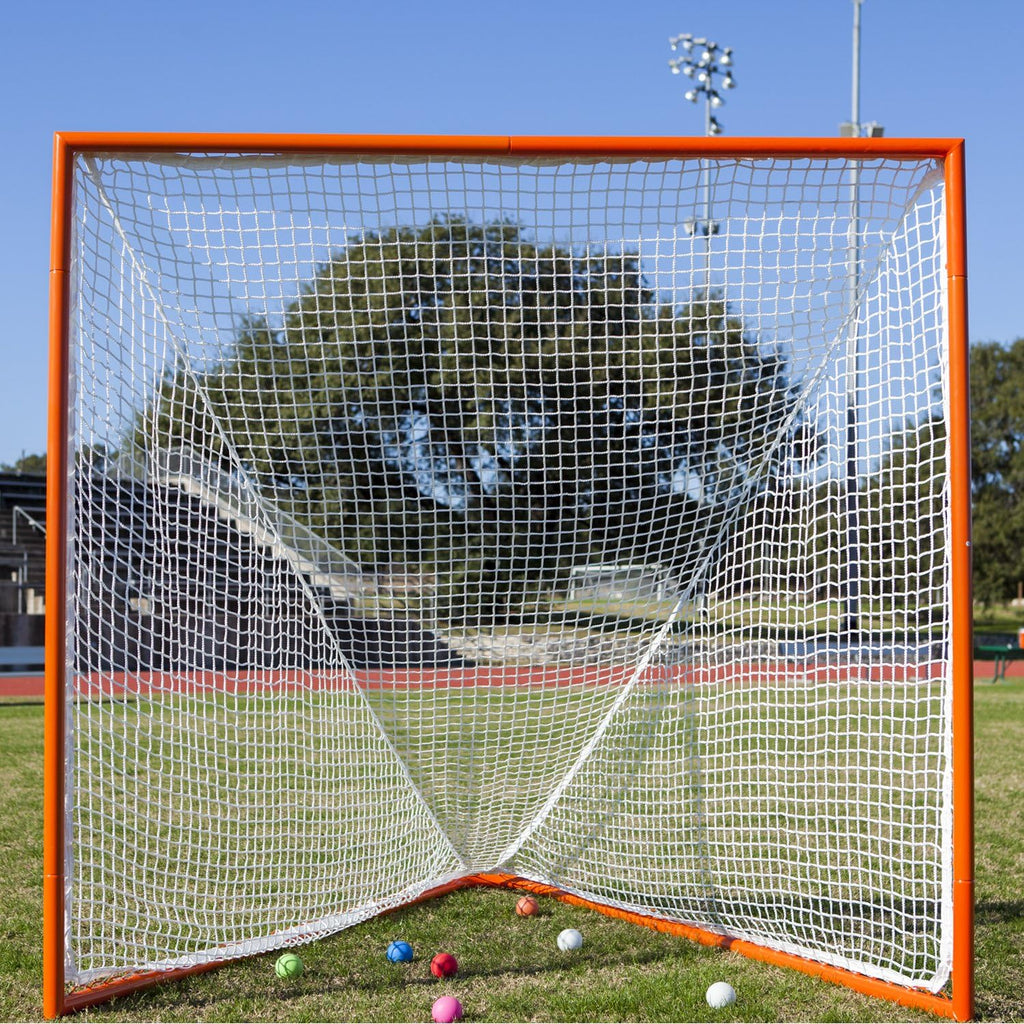 Champion Sports Pro & Collegiate Lacrosse Goal 6x6 ft Steel Frame for Menâs & Womenâs Lacrosse, Training & Game Play