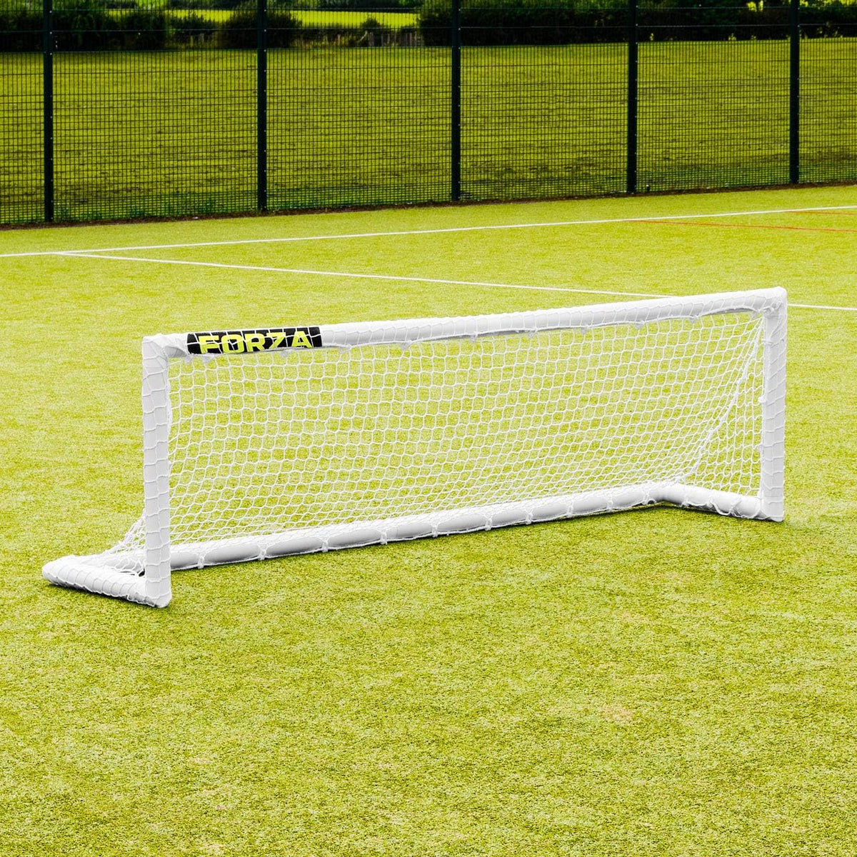FORZA PVC Mini Hockey Goal â 8ft x 2.5ft Lightweight, Freestanding and Weatherproof Hockey Goal for Practice [Net World Sports]