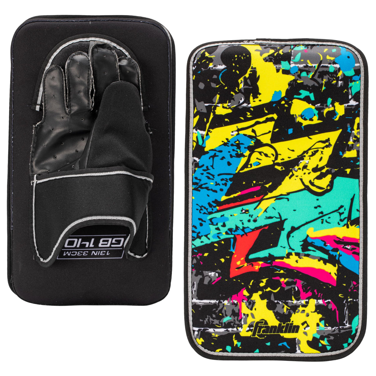 Franklin Sports NHL Kids Street Hockey Goalie Pads Set - Kids Hockey Training Equipment - Includes Block Pad, Catch Glove, and Goalie Pads