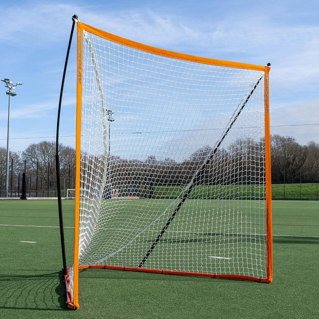 QuickPlay Ripshot Flexi Lacrosse Goal 6x6' - Regulation, Portable