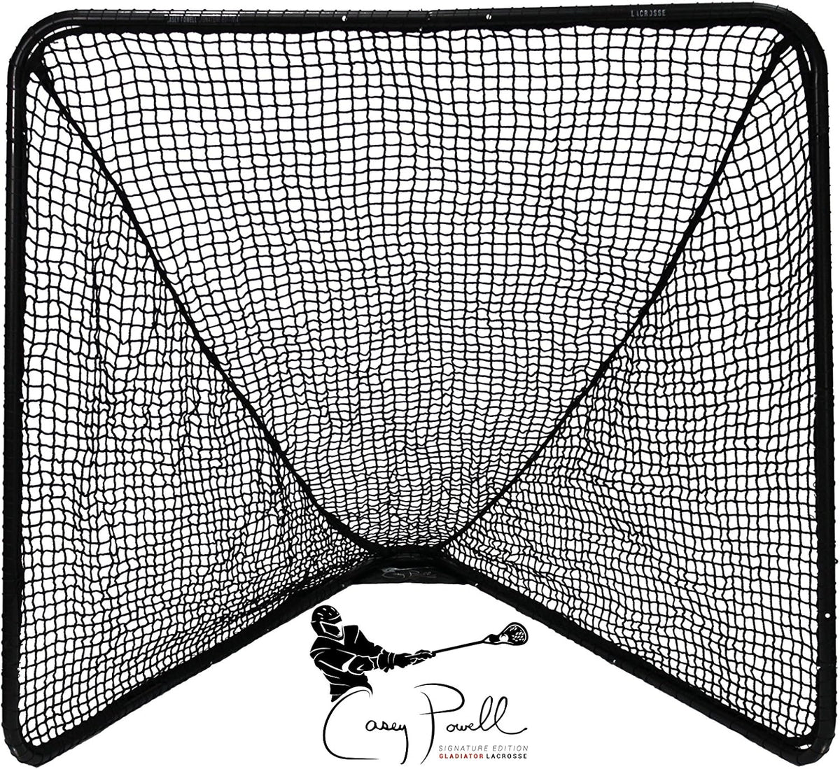 Gladiator Lacrosse Gladiator Official Lacrosse Goal Net - Casey Powell Signature Edition, 852624005059