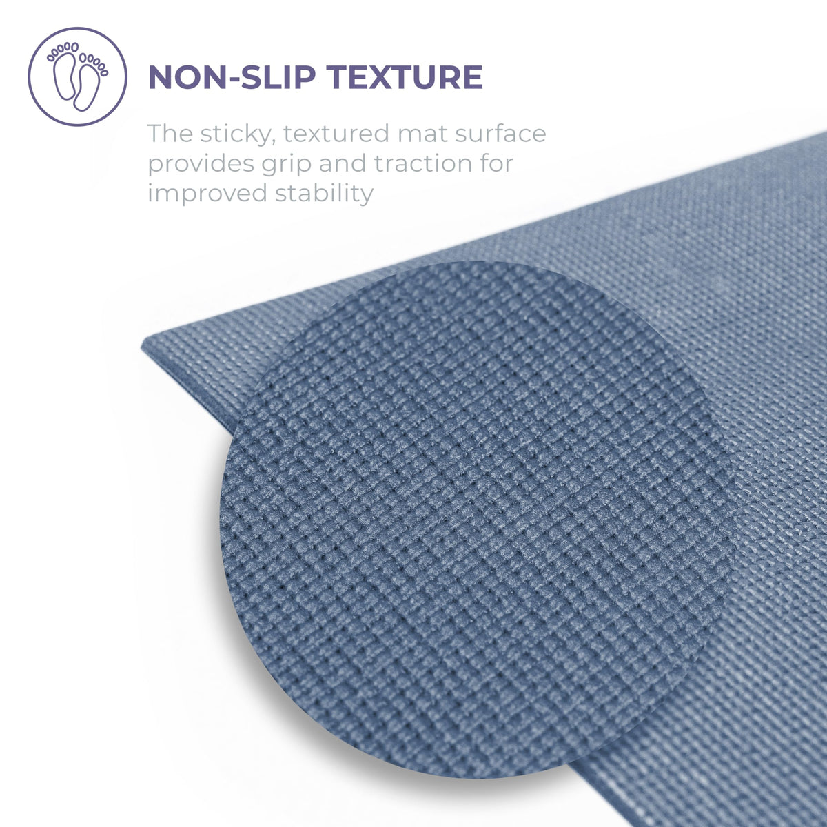 Voyage 5mm Studio Yoga Mats, 10 Pack, 72x24in