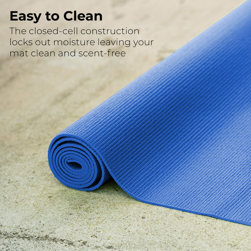 Bulk Yoga Mats, 10 Pack, 4mm Thick, 68x24in