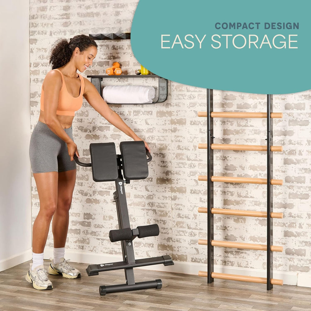 Lifepro SculptTrainer Roman Chair â 20+ Exercises, Foldable, 330 lb Cap