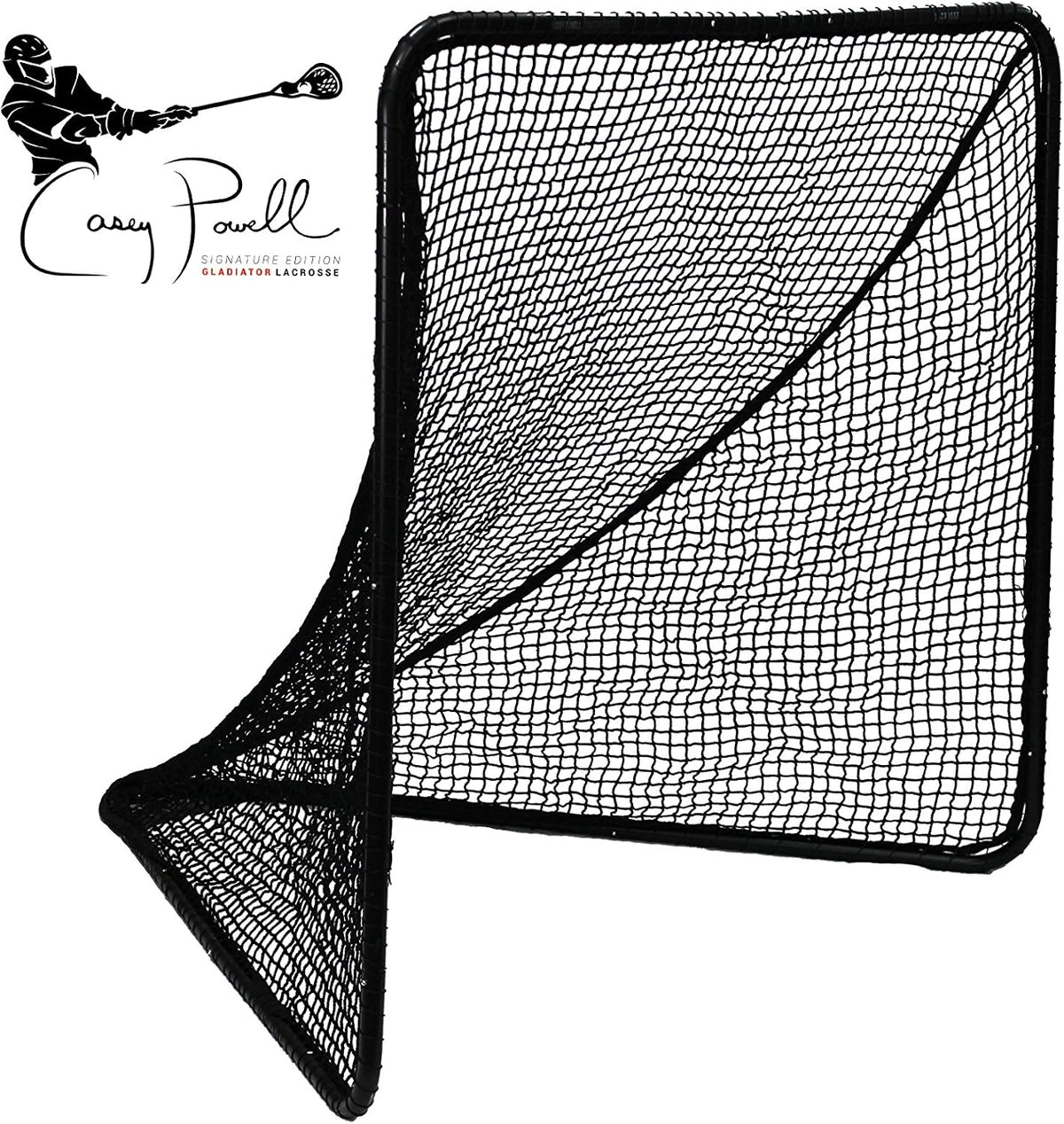 Gladiator Lacrosse Gladiator Official Lacrosse Goal Net - Casey Powell Signature Edition, 852624005059
