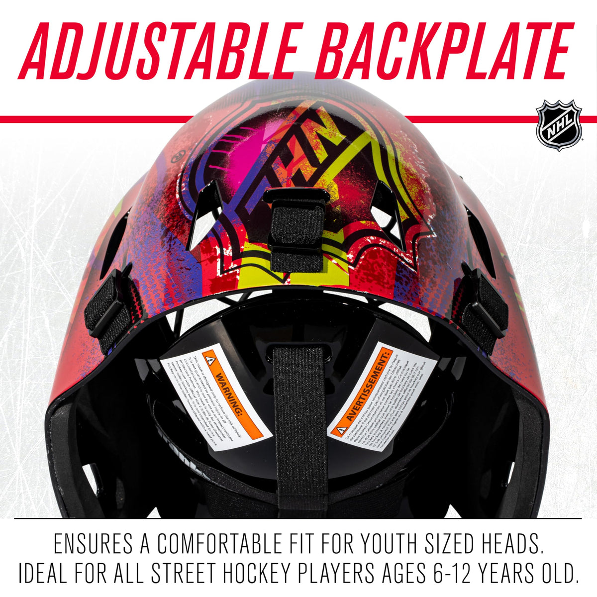 Franklin Sports NHL GFM1500 Youth Hockey Goalie Mask