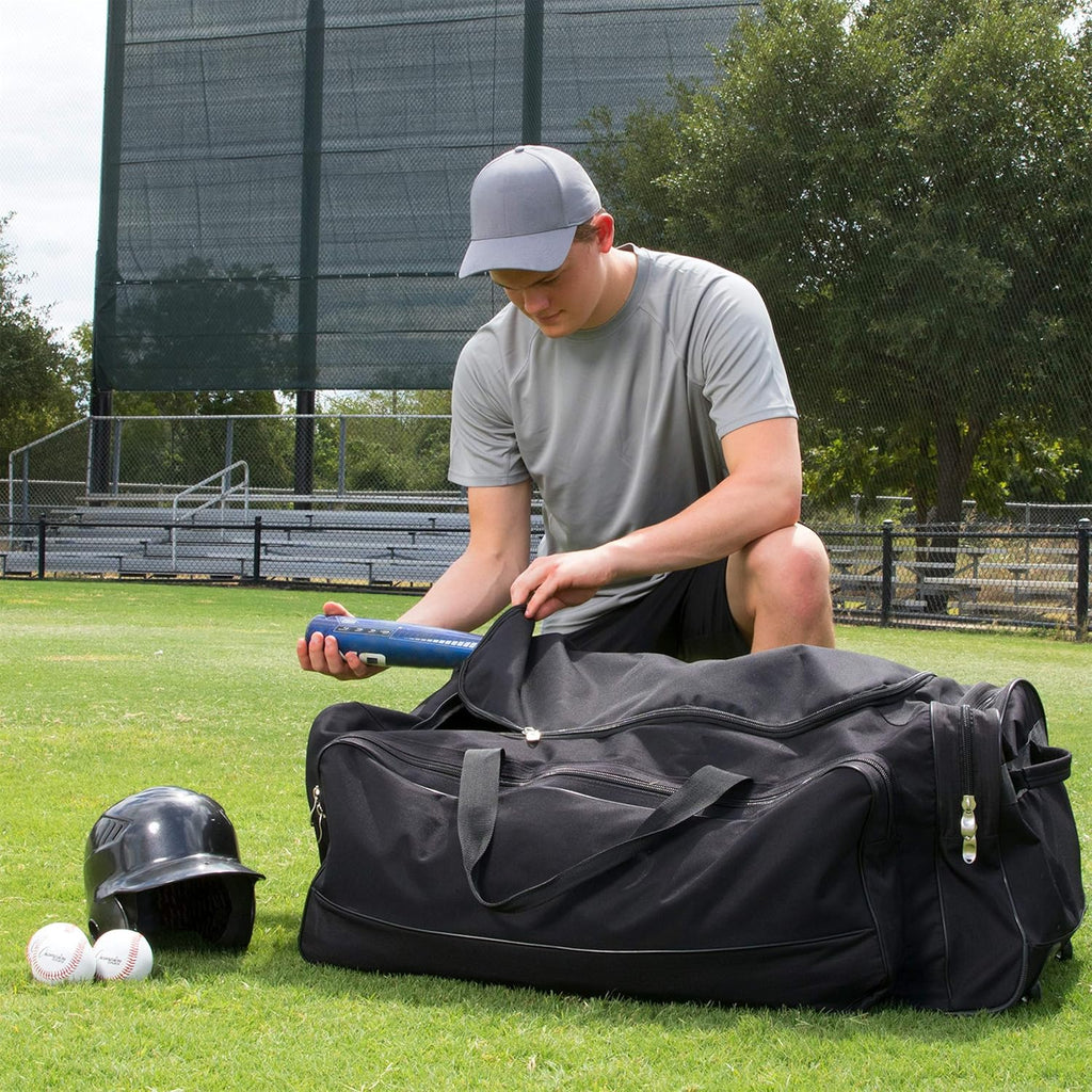 Champion Sports Wheeled Equipment Bag â Large Rolling Sports Gear Bag for Baseball, Football & Travel
