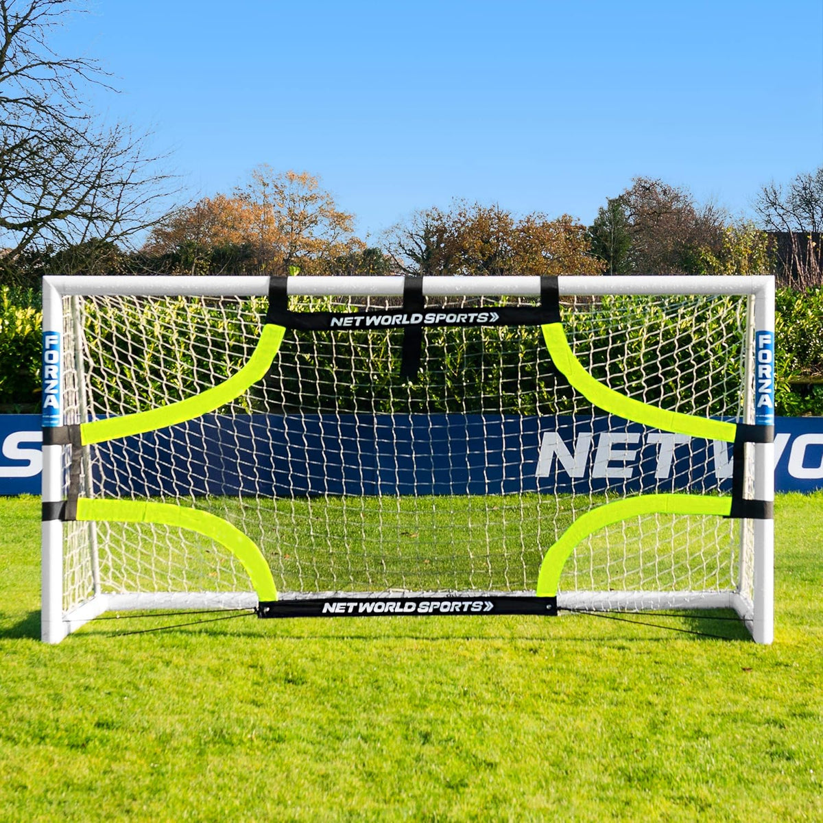 FORZA Hockey Goal Target Sheets 12ft x 6ft |Durable, Weatherproof, Shooting Aid for Accuracy Training |Available in Standard, Academy, Pro, and Pro+ Models