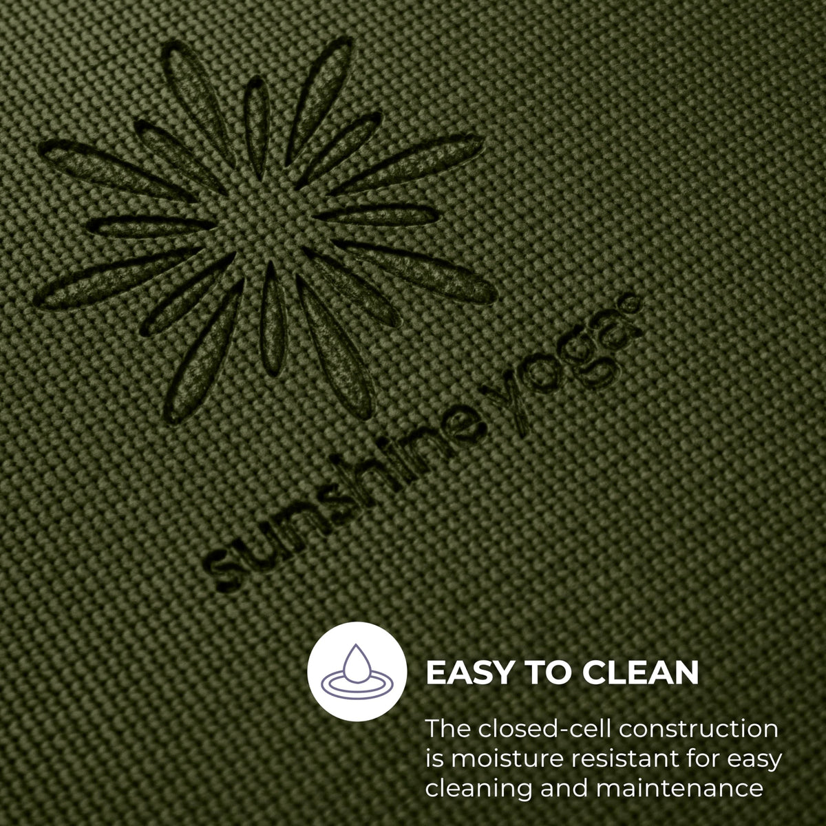 Voyage 5mm Studio Yoga Mats, 10 Pack, 72x24in