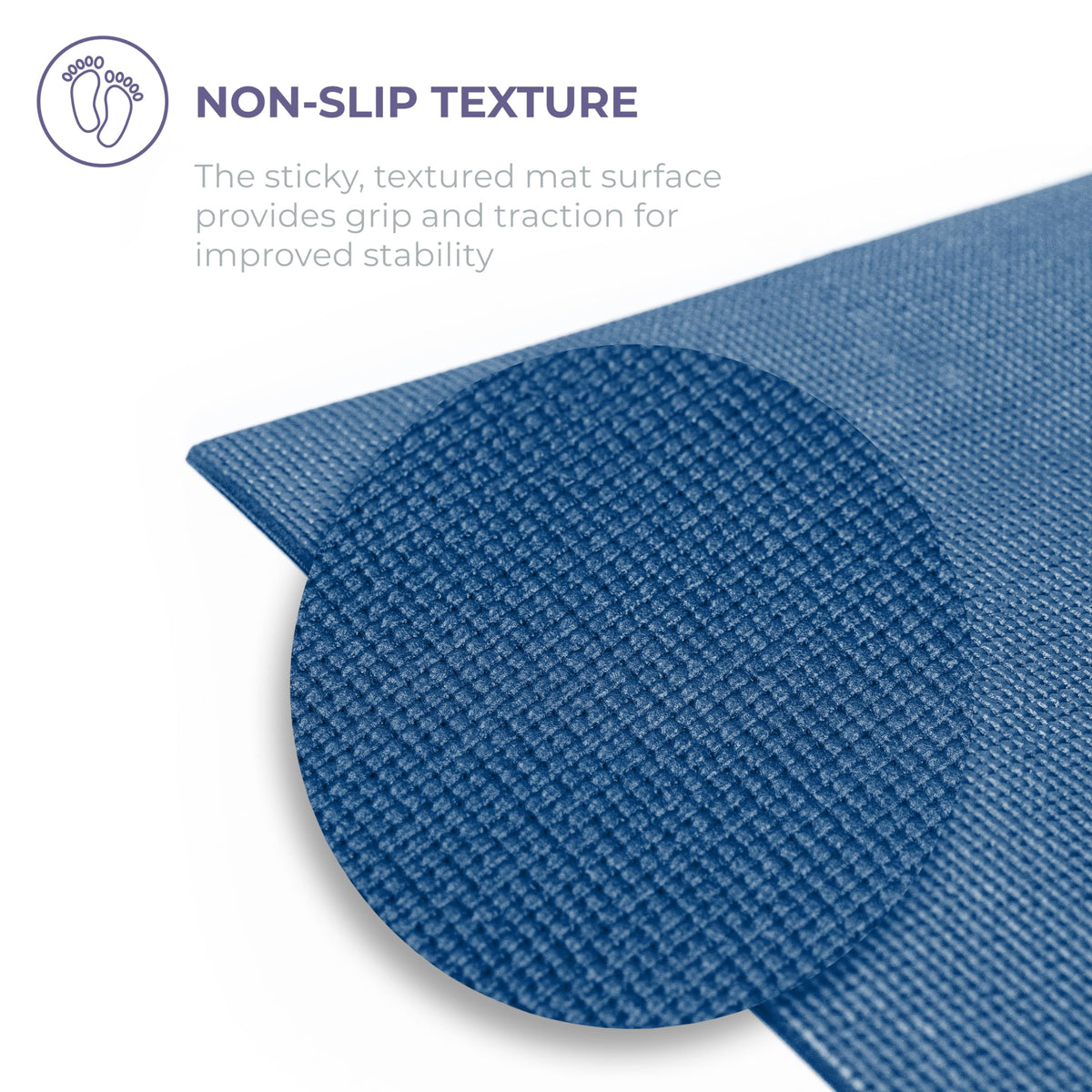 Voyage 5mm Studio Yoga Mats, 10 Pack, 72x24in