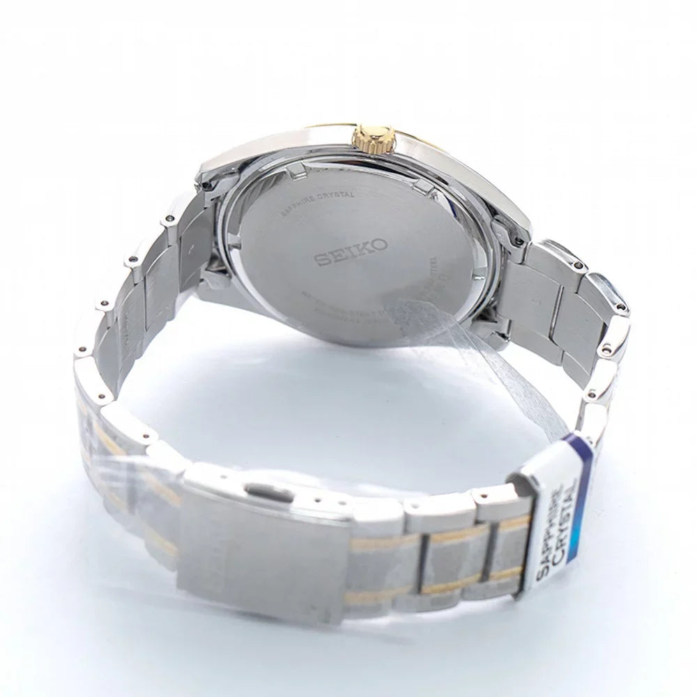 Seiko Gemstone White Interface Two-tone Gentlemen Watch SUR312P1