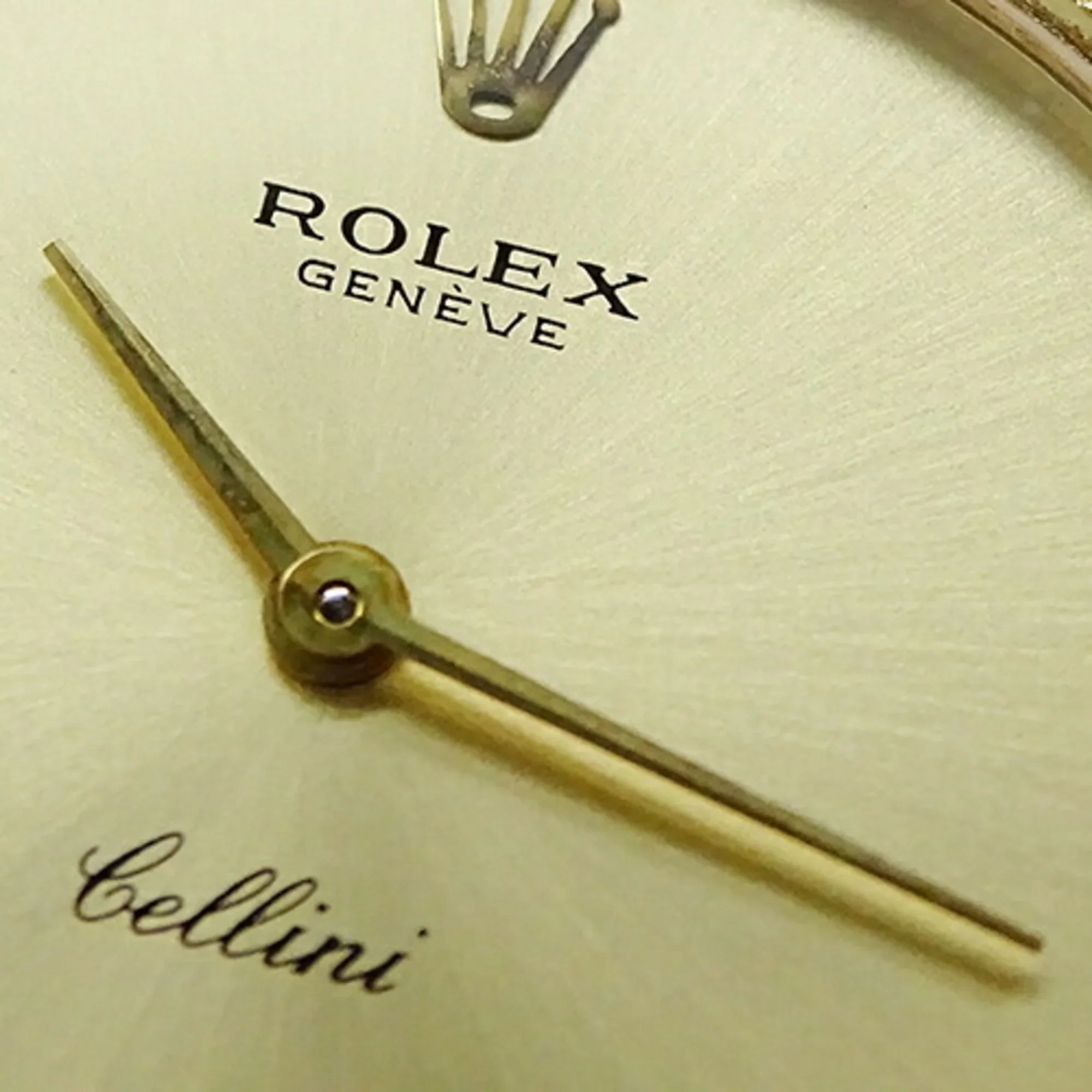 Pre-Owned Cellini 3831J People Watch, Hand-wound, 750YG, Leather, Gold, Polished (Fair)