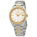 Seiko Gemstone White Interface Two-tone Gentlemen Watch SUR312P1