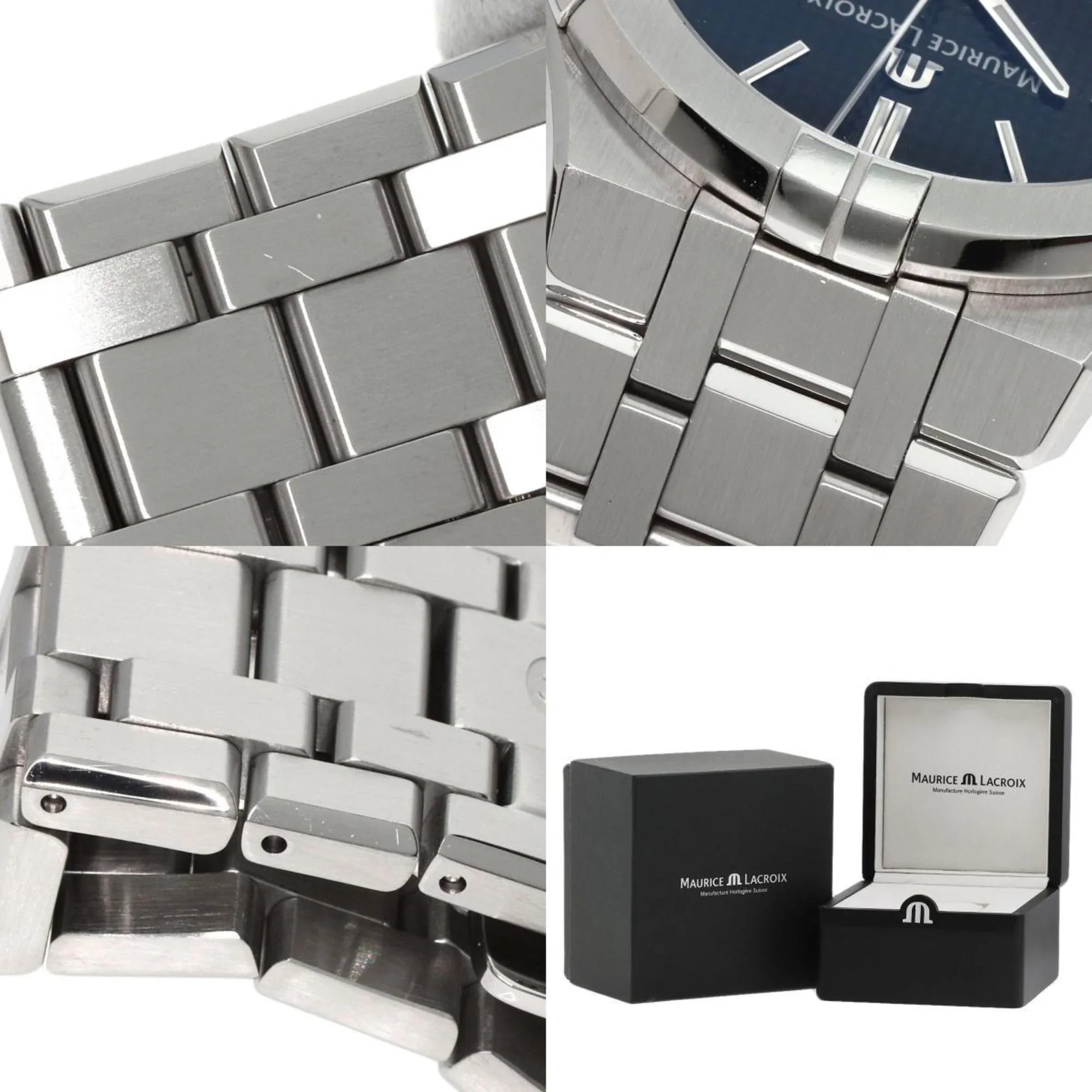 Pre-Owned Maurice Lacroix AI6008 Icon Watch Stainless Steel SS Individuals MAURICE LACROIX (Good)