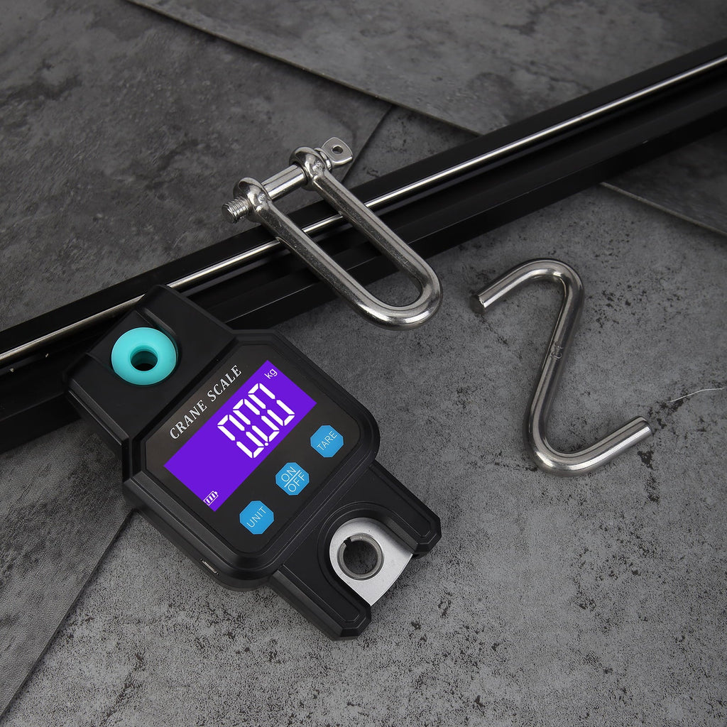 Dazzduo Electronic Weigher,Scales Unit Switch/Data Unit Switch/Data Farm Duty Crane Scale Scale Switch/Data Farm Market Heavy Duty Crane Portable Heavy Duty