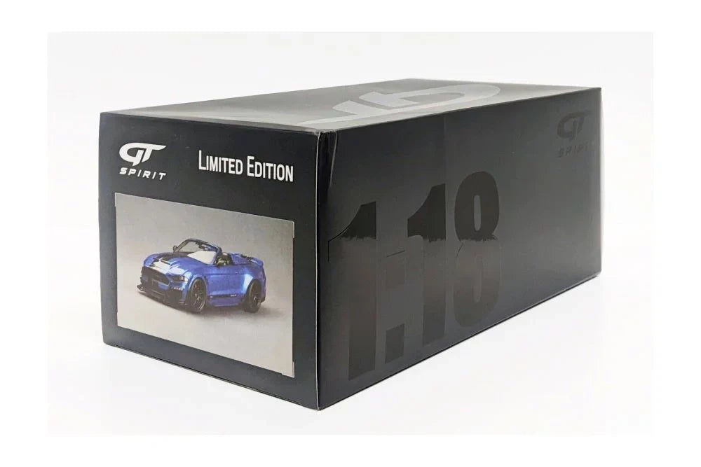 2022 Shelby Super Snake Speedster Convertible, Blue - GT Spirit GT398 - 1/18 Scale Resin Car