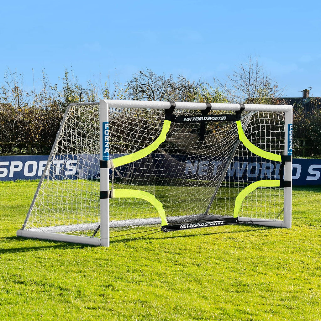 FORZA Hockey Goal Target Sheets 12ft x 6ft |Durable, Weatherproof, Shooting Aid for Accuracy Training |Available in Standard, Academy, Pro, and Pro+ Models