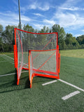 CrankshooterÂ® Portable, Foldable Lacrosse Goal. Two Sizes: 6'X 6' or 4'X 4' Put Up & Take Down in Seconds