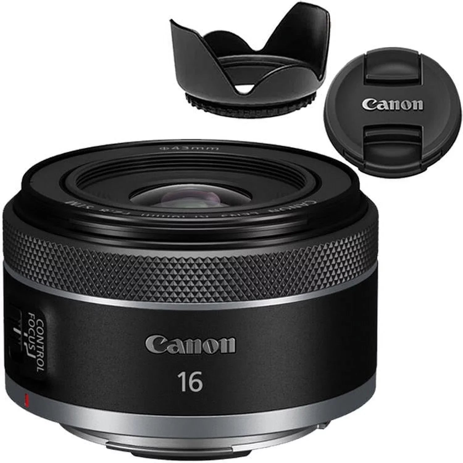 Canon RF 16mm f/2.8 STM Lens + Hood