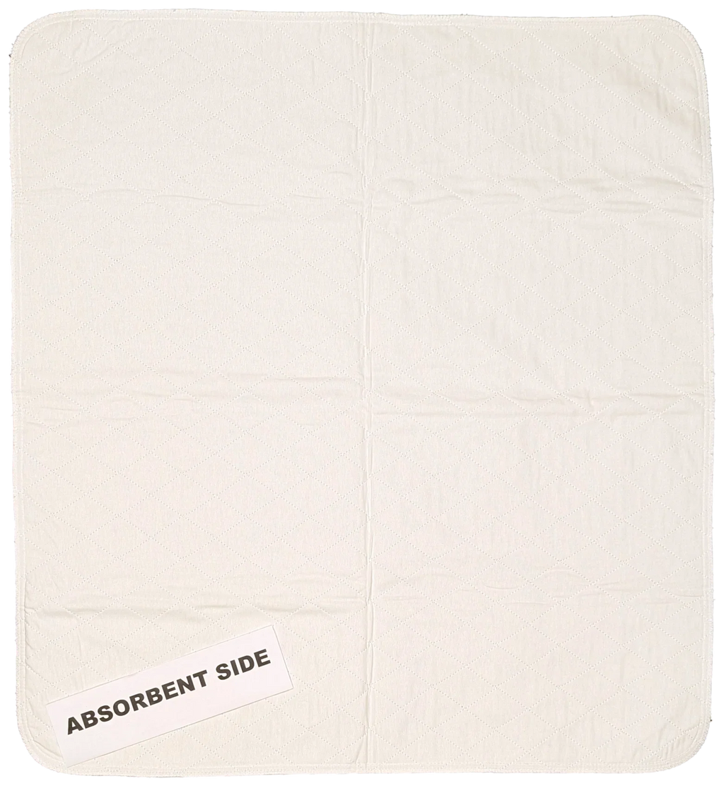 4 Bed Pads Washable Incontinence Underpad Mattress Protector 34 x 36 - Gray