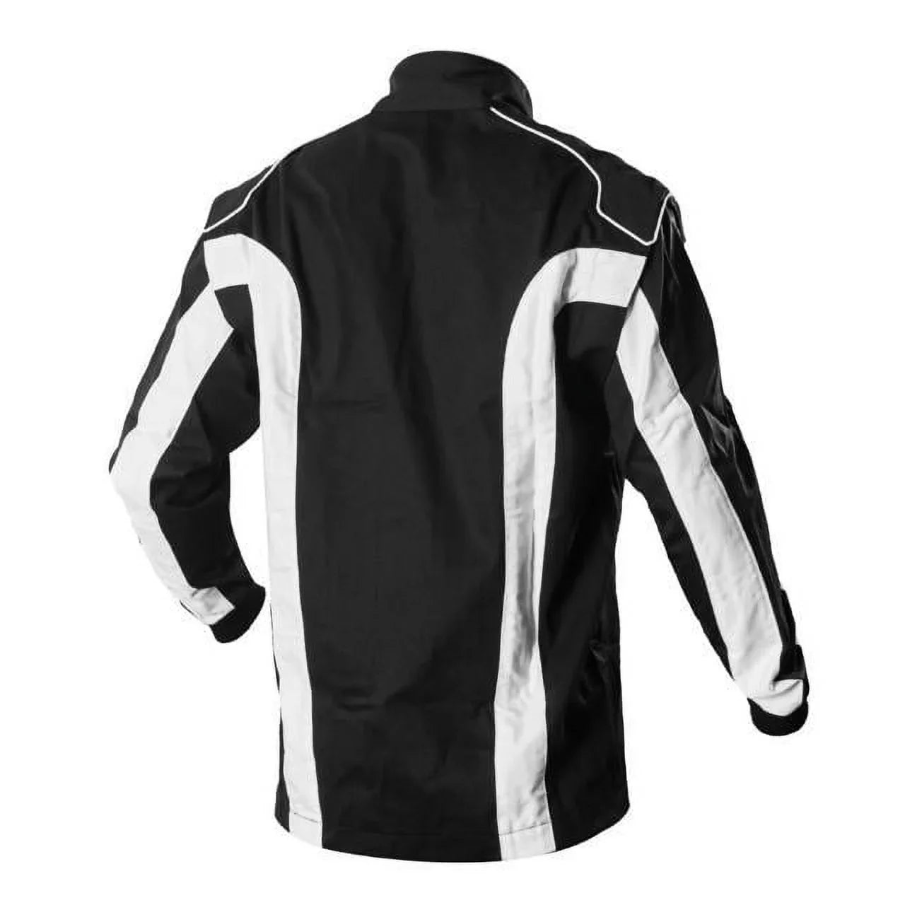 K1 RaceGear Triumph 2 Jacket - Ebony White - 5XS 28 21-TR2-NW-5XS