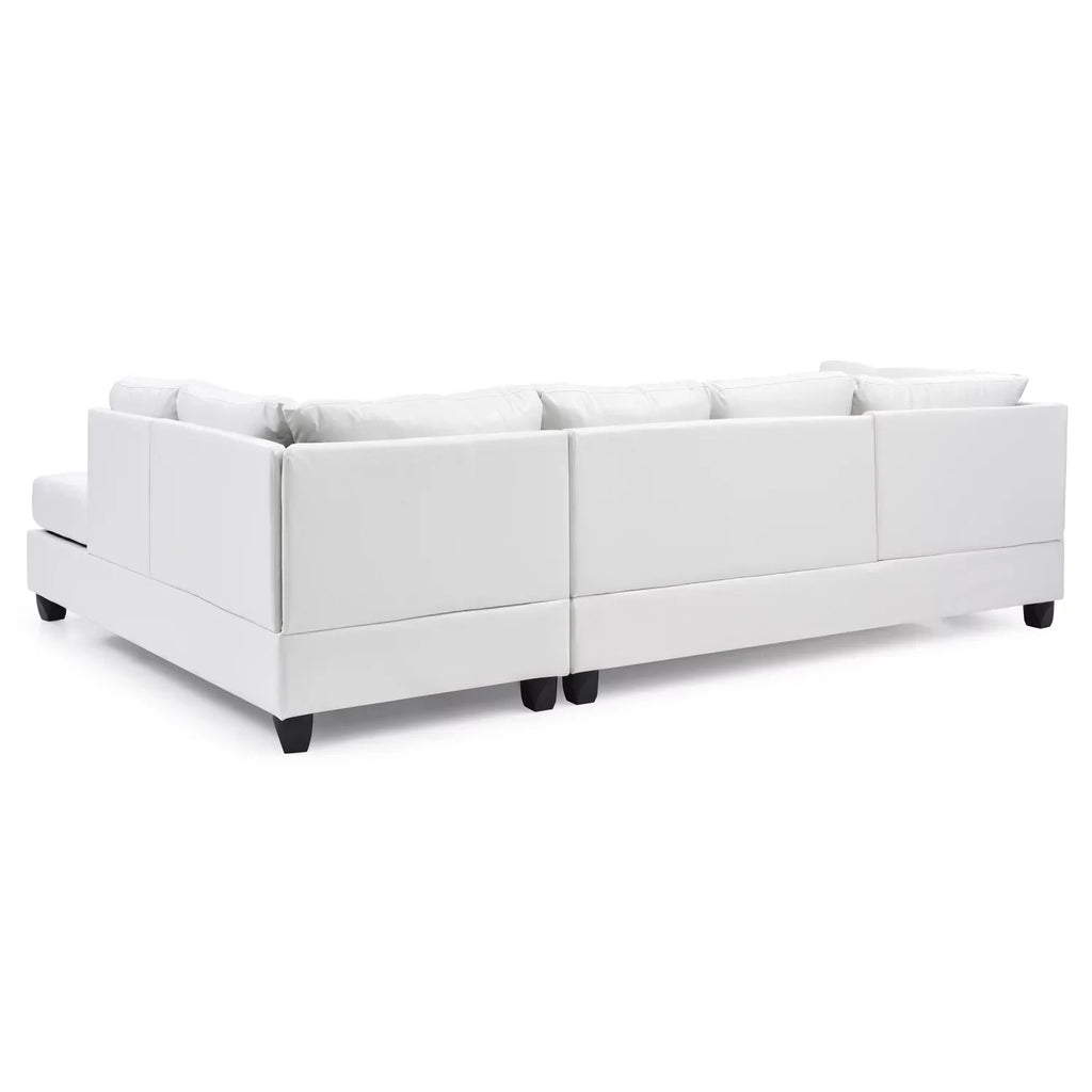 Homestock Antique Appeal G647B-SC Sectional ( 3 Boxes) , white