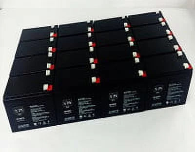 SPS Brand 12V 9Ah People Battery (SG1290T2) for Merida PC 500 (Terminal T2) (24 Pack)
